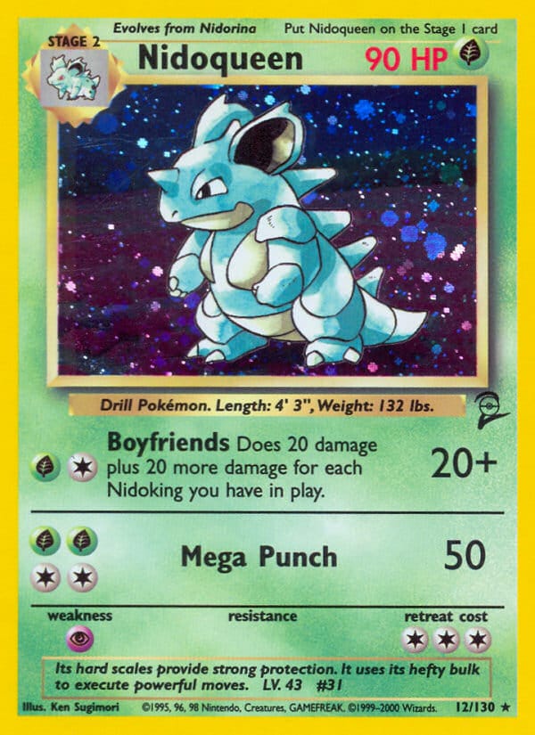 Nidoqueen, Base Set 2 · 012/130