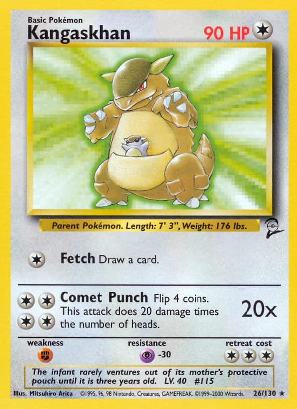 Kangaskhan, Base Set 2 · 026/130