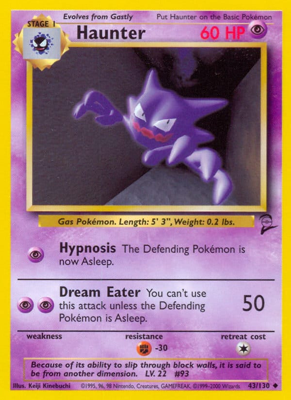 Haunter, Base Set 2 · 043/130