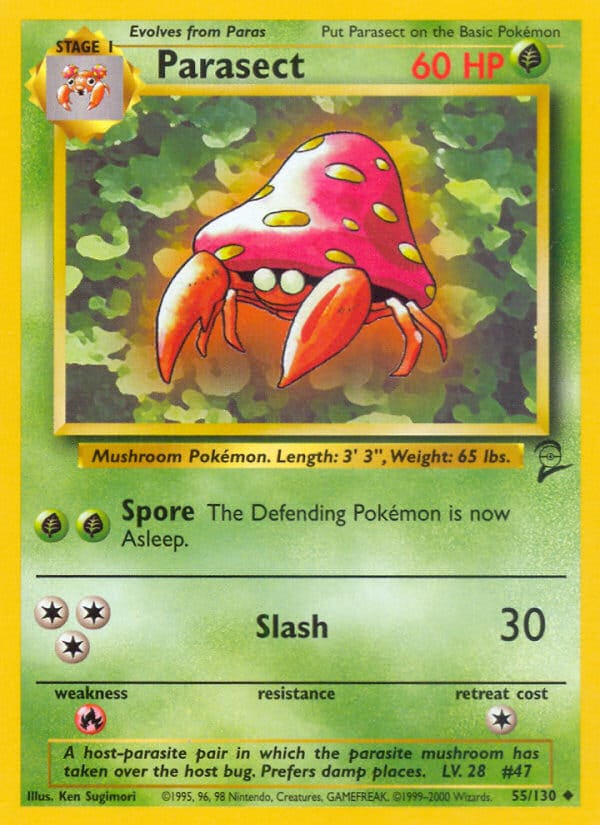 Parasect, Base Set 2 · 055/130