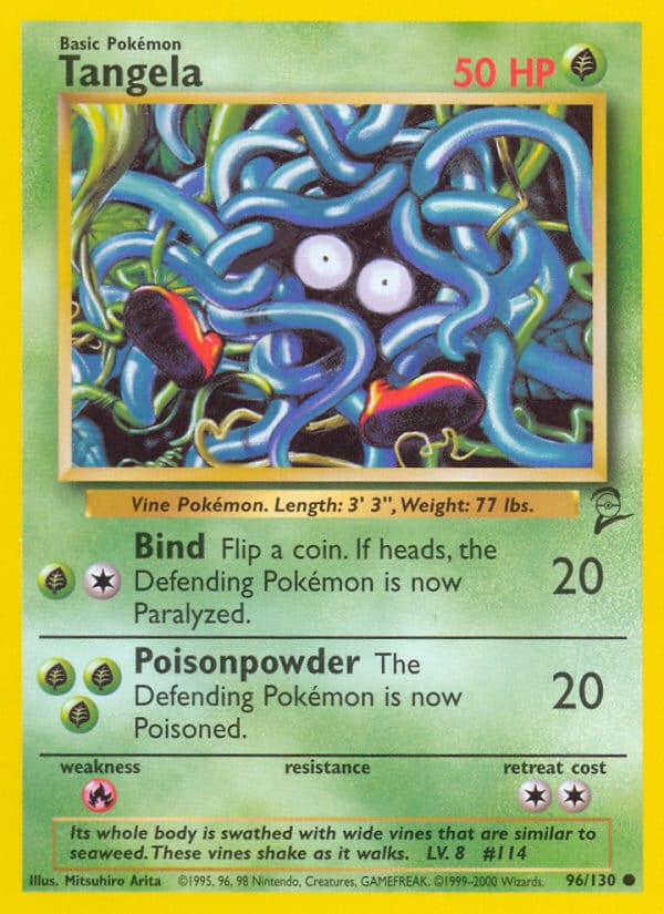 Tangela, Base Set 2 · 096/130