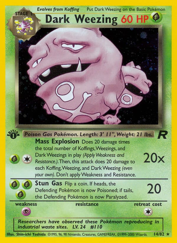 Dark Weezing, Team Rocket · 14/82