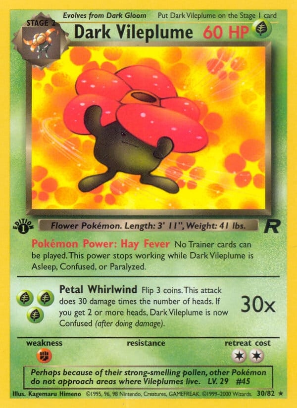 Dark Vileplume, Team Rocket · 30/82