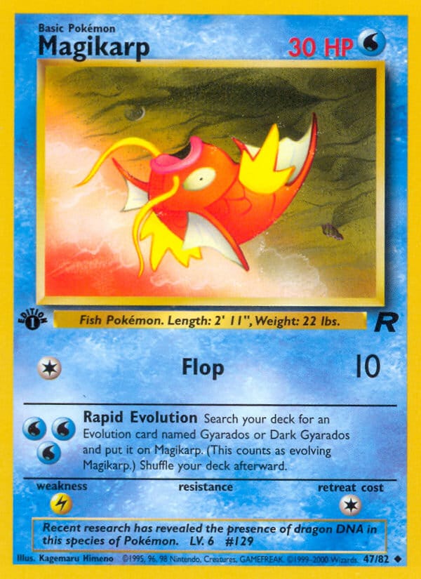 Magikarp, Team Rocket · 47/82