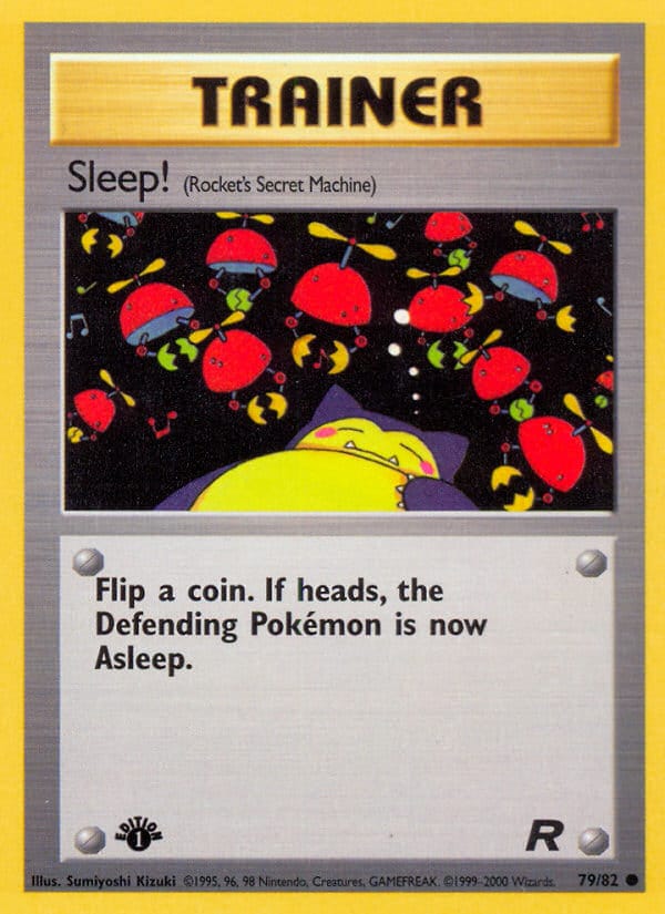 Sleep!, Team Rocket · 79/82