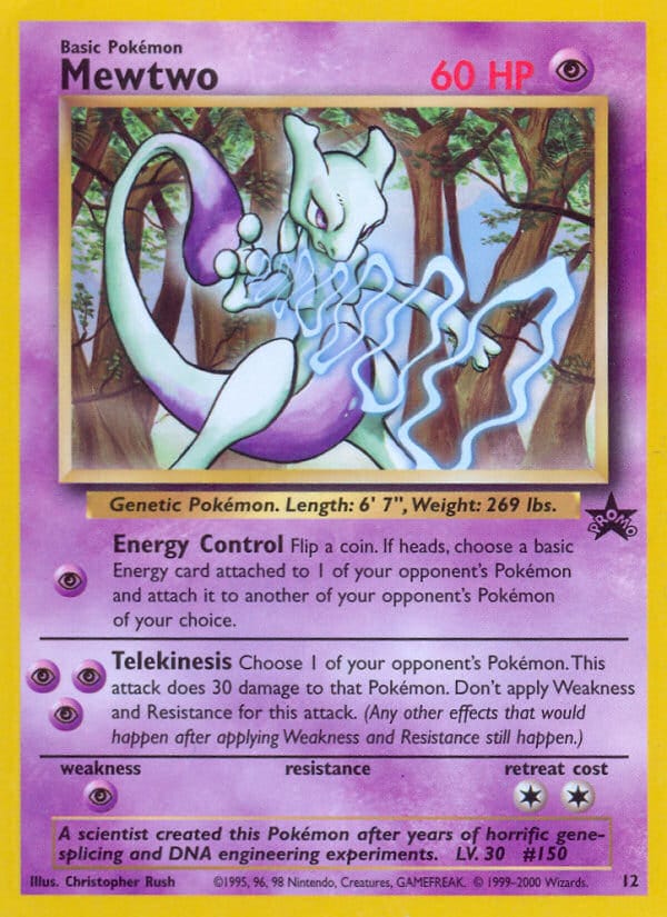 Mewtwo, WoTC Promo · 12/53