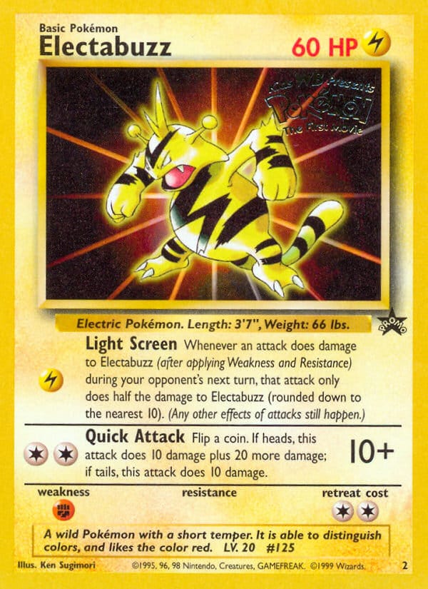 Electabuzz, WoTC Promo · 02/53