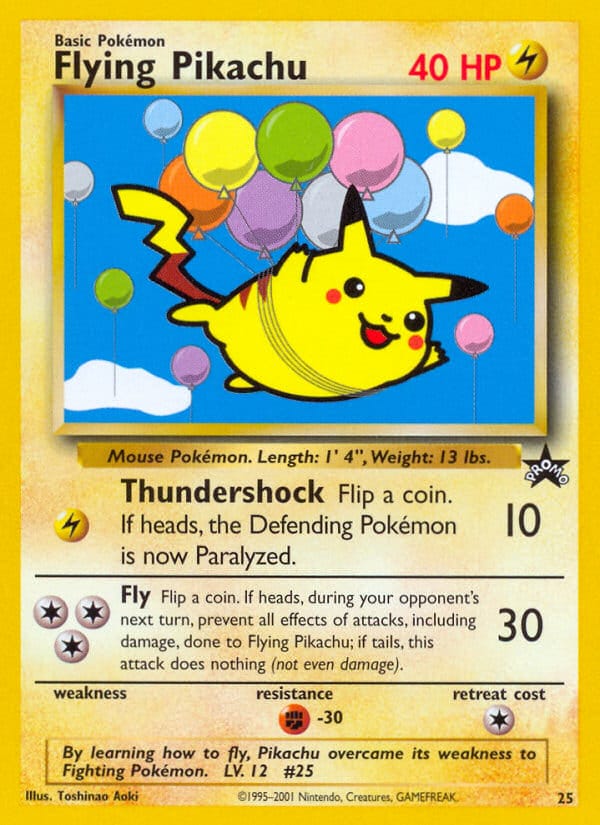 Pikachu, Pikachu World Collection Promos · 25