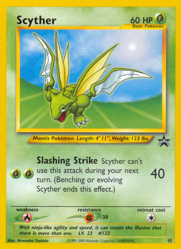 Scyther, WoTC Promo · 45/53