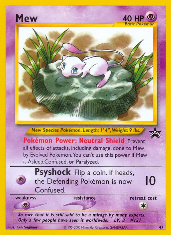 Mew, WoTC Promo · 47/53