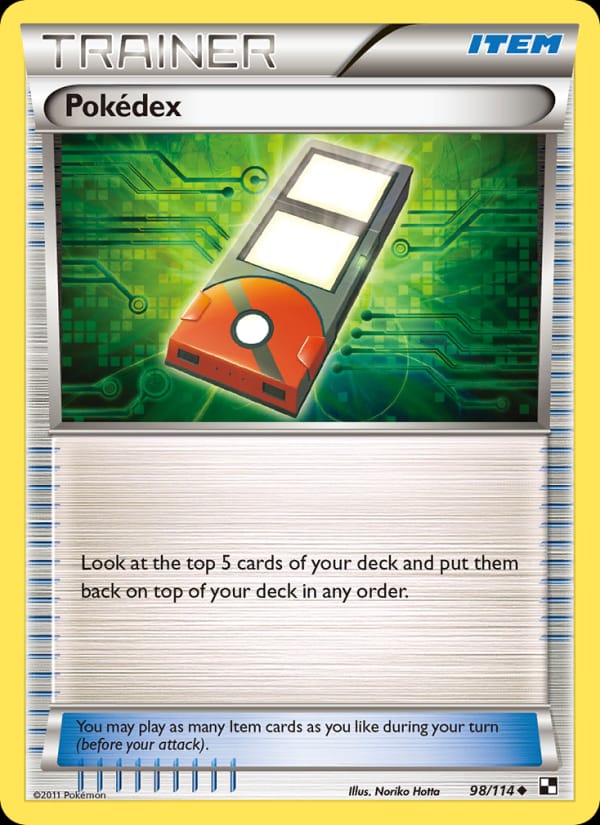 Pokedex, Black and White · 98/114
