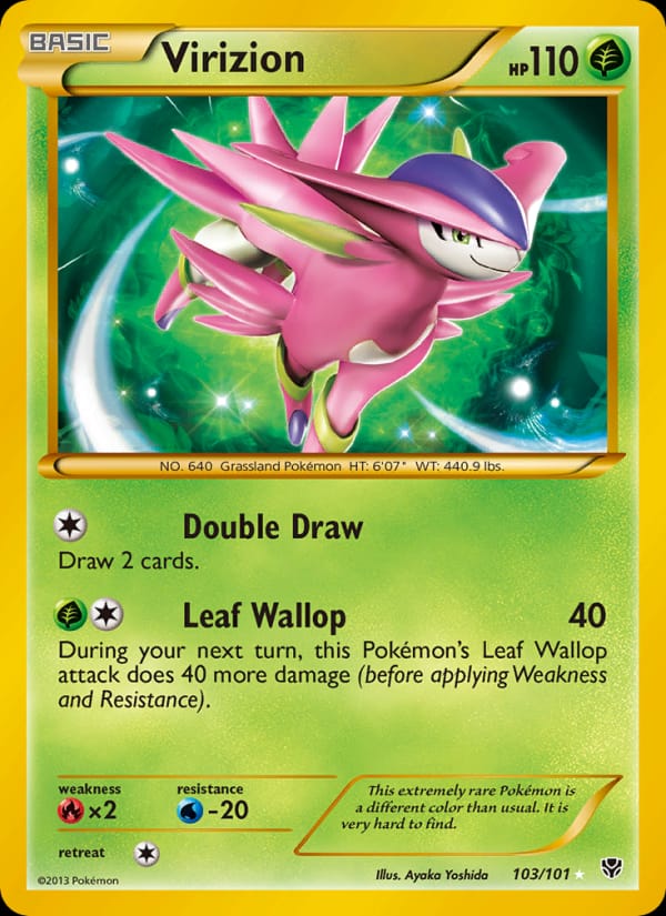 Virizion, Plasma Blast · 103/101