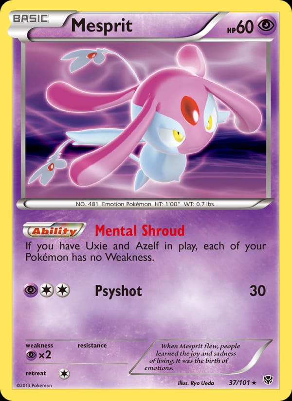 Mesprit, Plasma Blast · 37/101