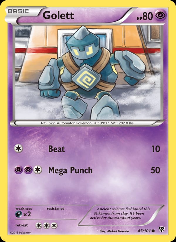 Golett, Plasma Blast · 45/101