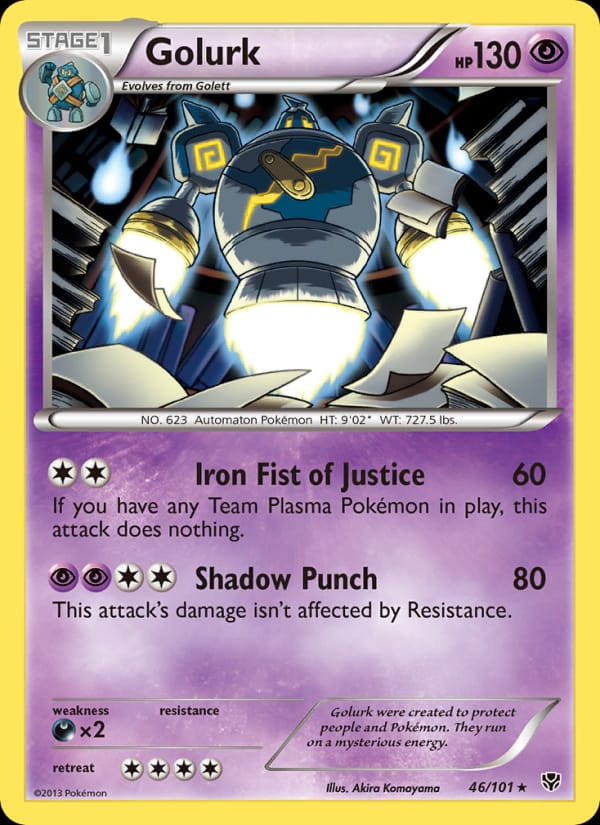Golurk, Plasma Blast · 46/101