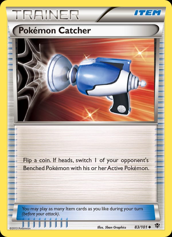 Pokemon Catcher, Plasma Blast · 83/101
