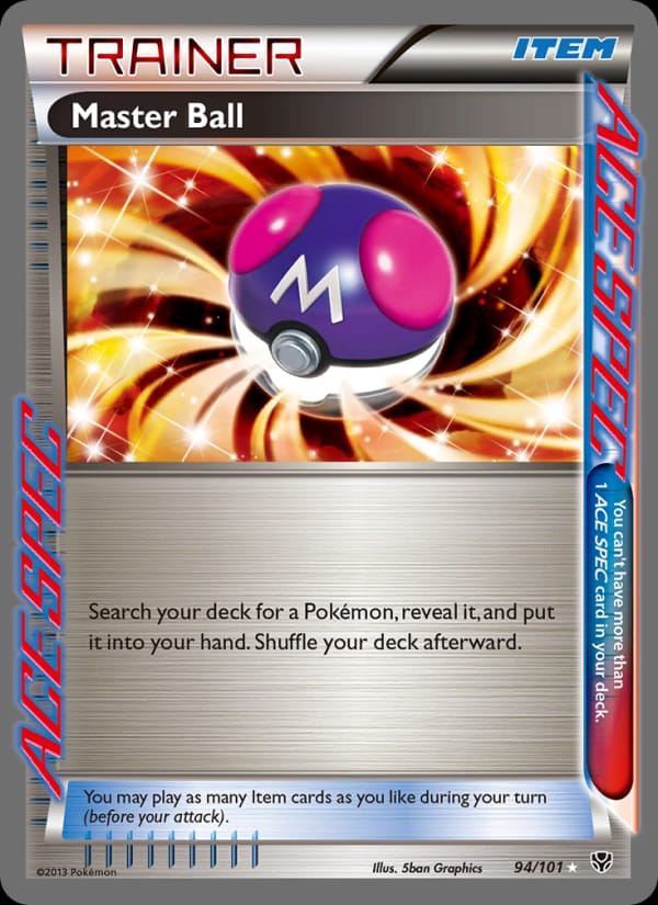 Master Ball, Plasma Blast · 94/101