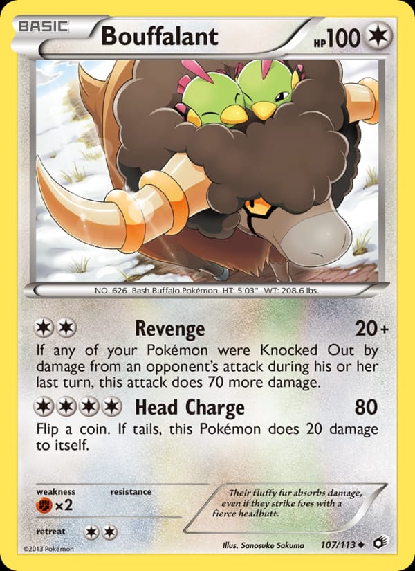 Bouffalant, Legendary Treasures · 107/113