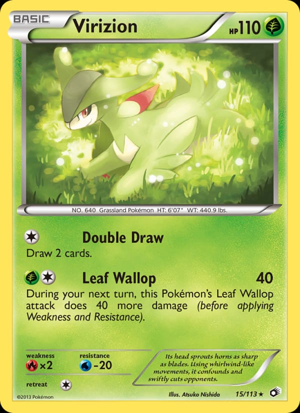 Virizion, Legendary Treasures · 15/113