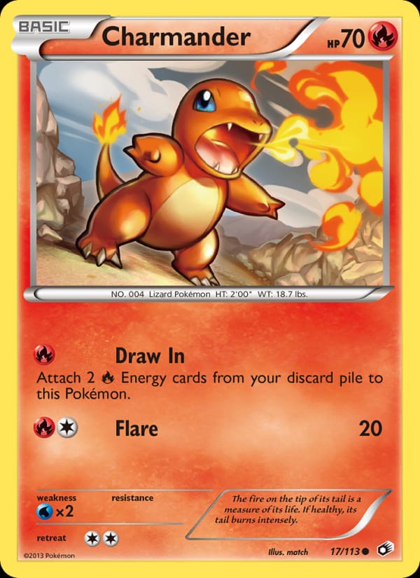 Charmander, Legendary Treasures · 17/113