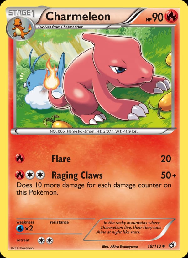 Charmeleon, Legendary Treasures · 18/113