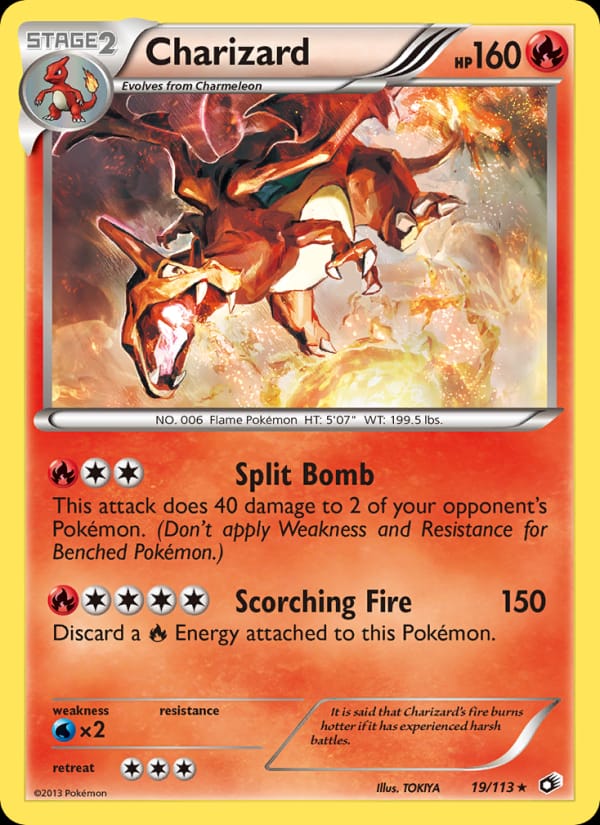 Charizard, Legendary Treasures · 19/113
