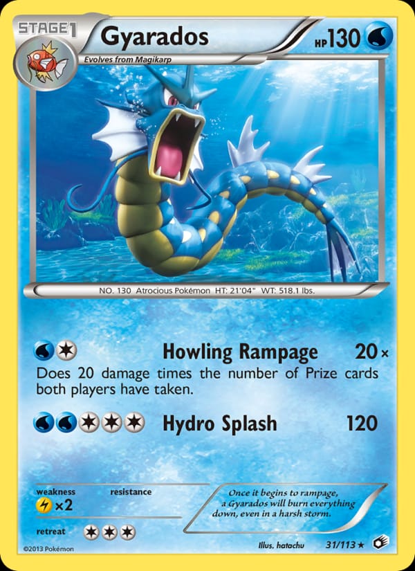 Gyarados, Legendary Treasures · 31/113