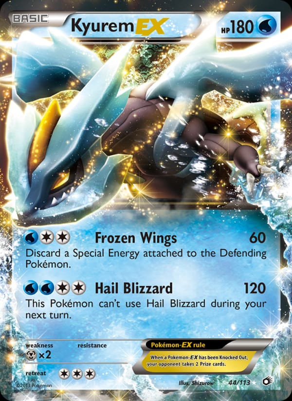 Kyurem EX, Legendary Treasures · 44/113
