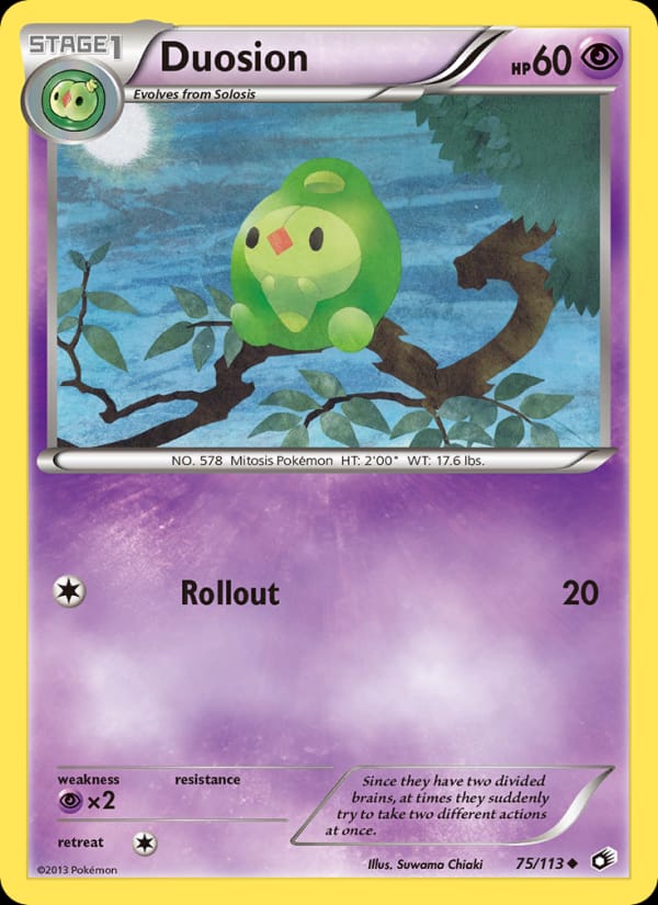 Duosion, Legendary Treasures · 75/113