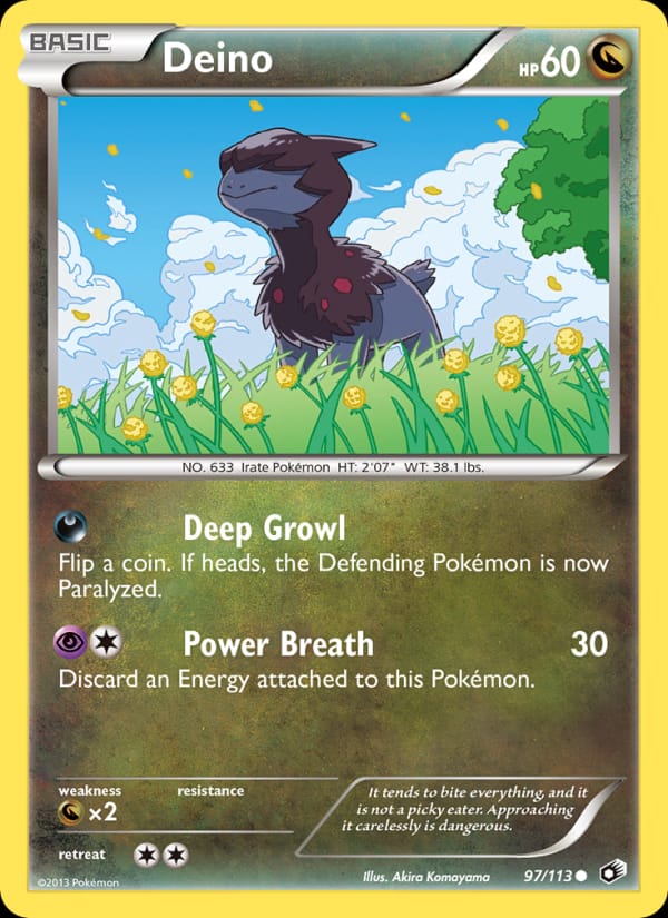 Deino, Legendary Treasures · 97/113