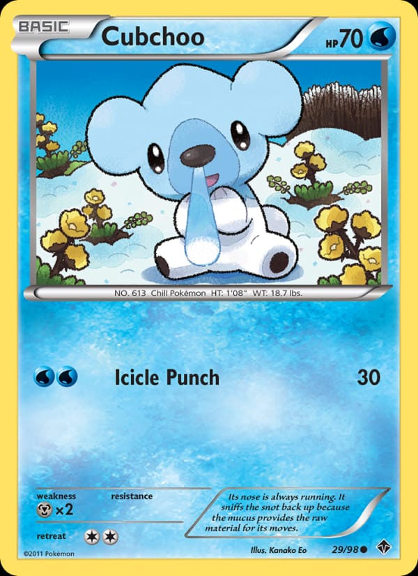 Cubchoo, Emerging Powers · 29/98