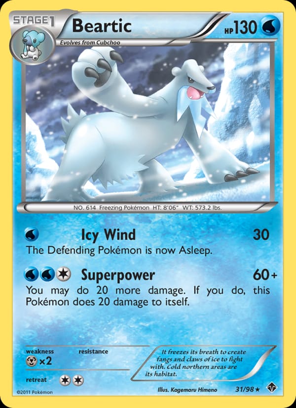 Beartic, Emerging Powers · 31/98