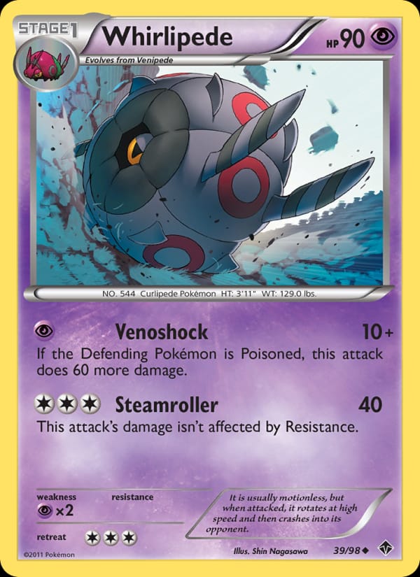 Whirlipede, Emerging Powers · 39/98