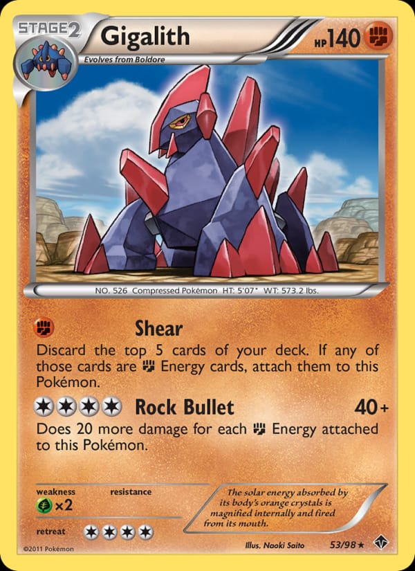 Gigalith, Emerging Powers · 53/98