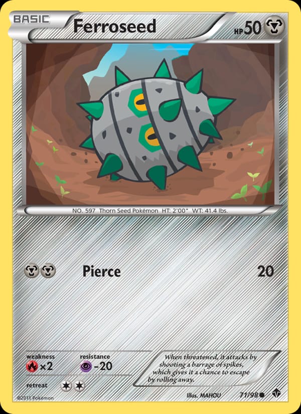 Ferroseed, Emerging Powers · 71/98