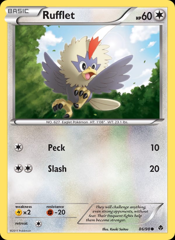 Rufflet, Emerging Powers · 86/98