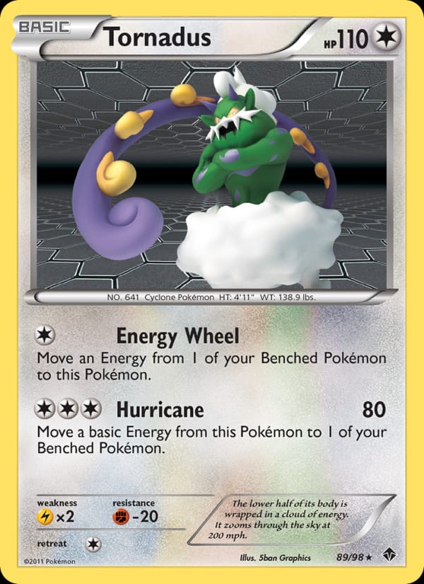 Tornadus, Emerging Powers · 89/98