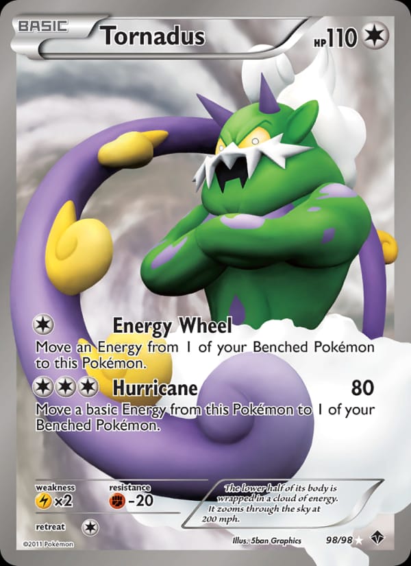 Tornadus, Emerging Powers · 98/98