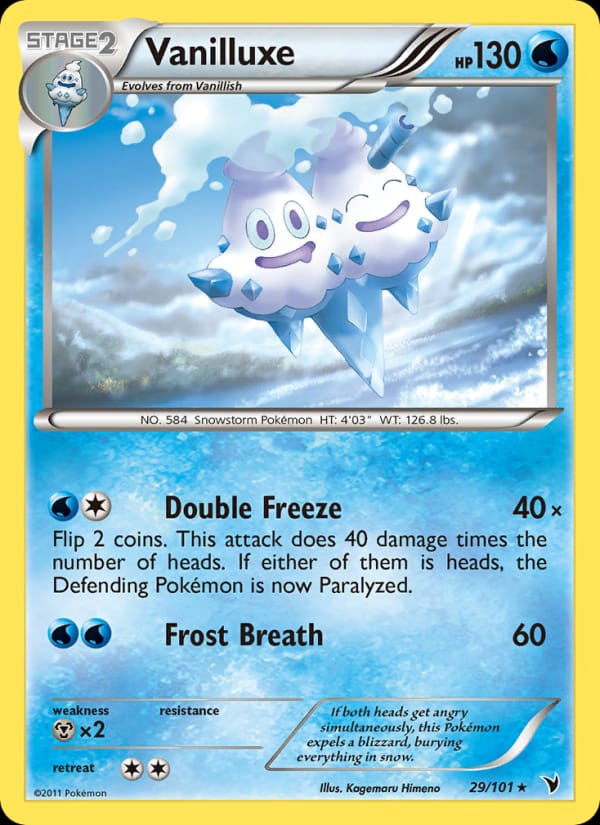 Vanilluxe, Noble Victories · 29/101