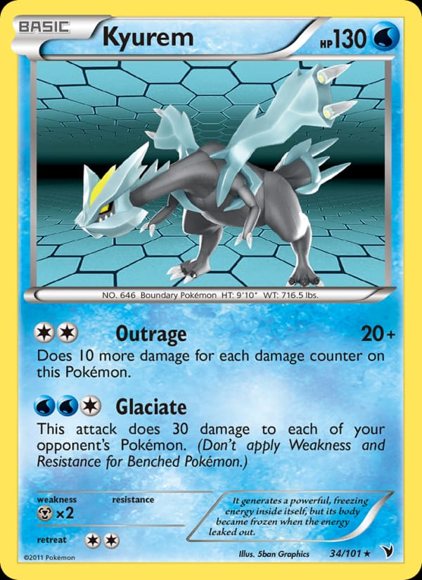 Kyurem, Noble Victories · 34/101