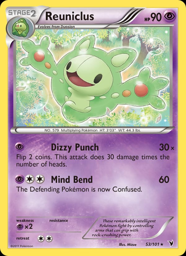 Reuniclus, Noble Victories · 53/101