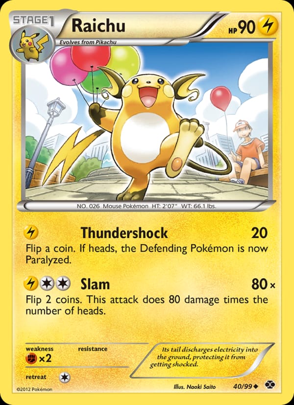 Raichu, Next Destinies · 40/99