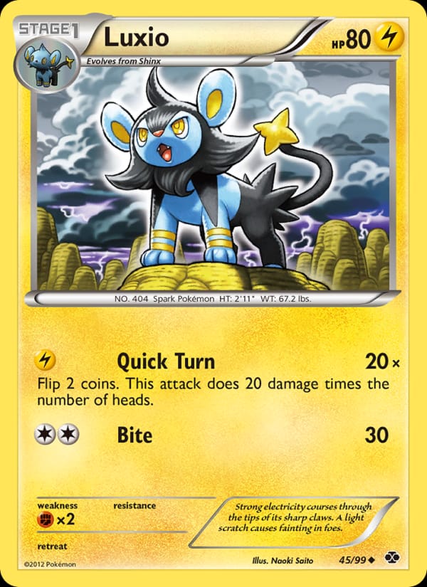 Luxio, Next Destinies · 45/99