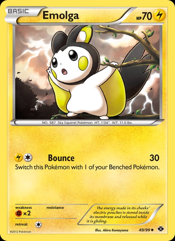 Emolga, Next Destinies · 49/99