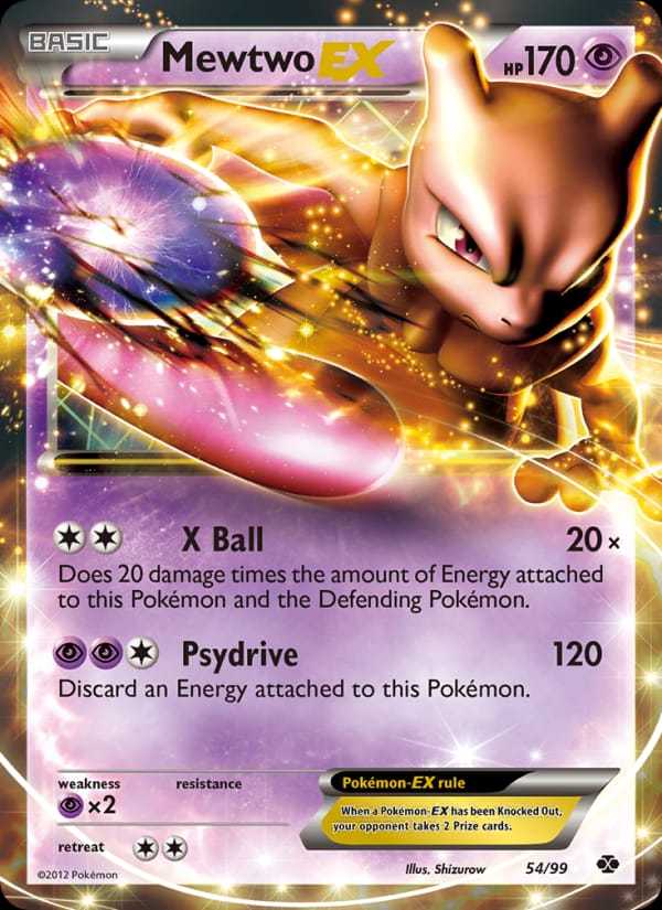 Mewtwo EX, Next Destinies · 54/99