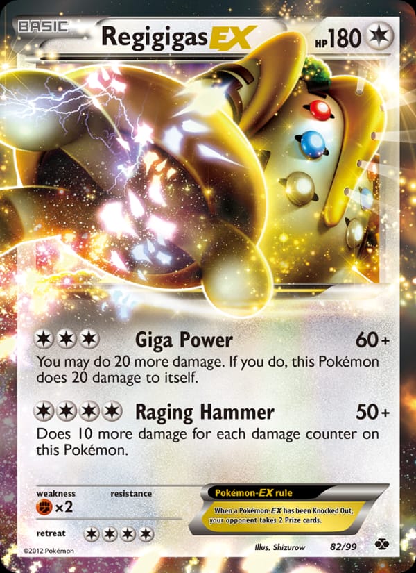 Regigigas EX, Next Destinies · 82/99