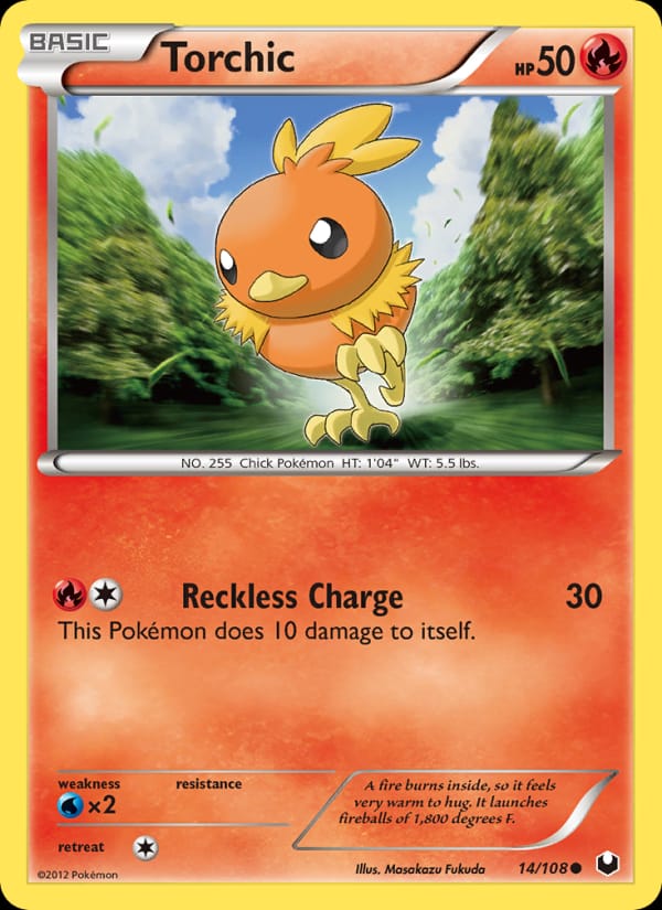 Torchic, Dark Explorers · 14/108
