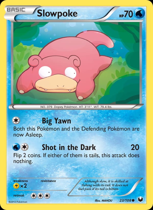 Slowpoke, Dark Explorers · 23/108