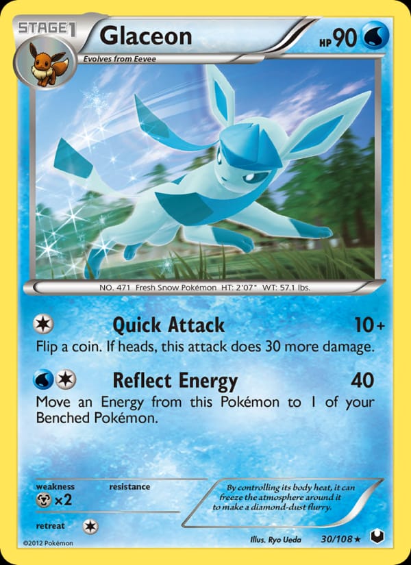 Glaceon, Dark Explorers · 30/108