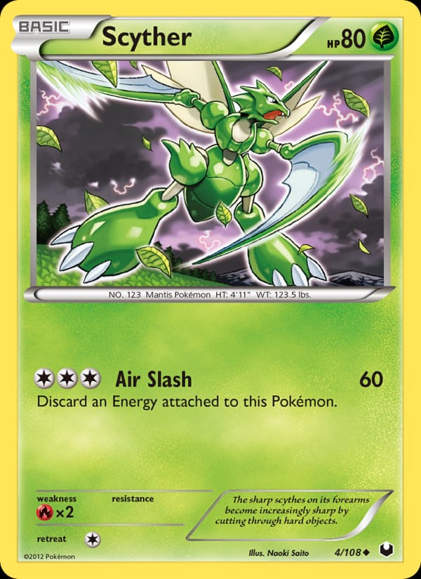 Scyther, Dark Explorers · 4/108